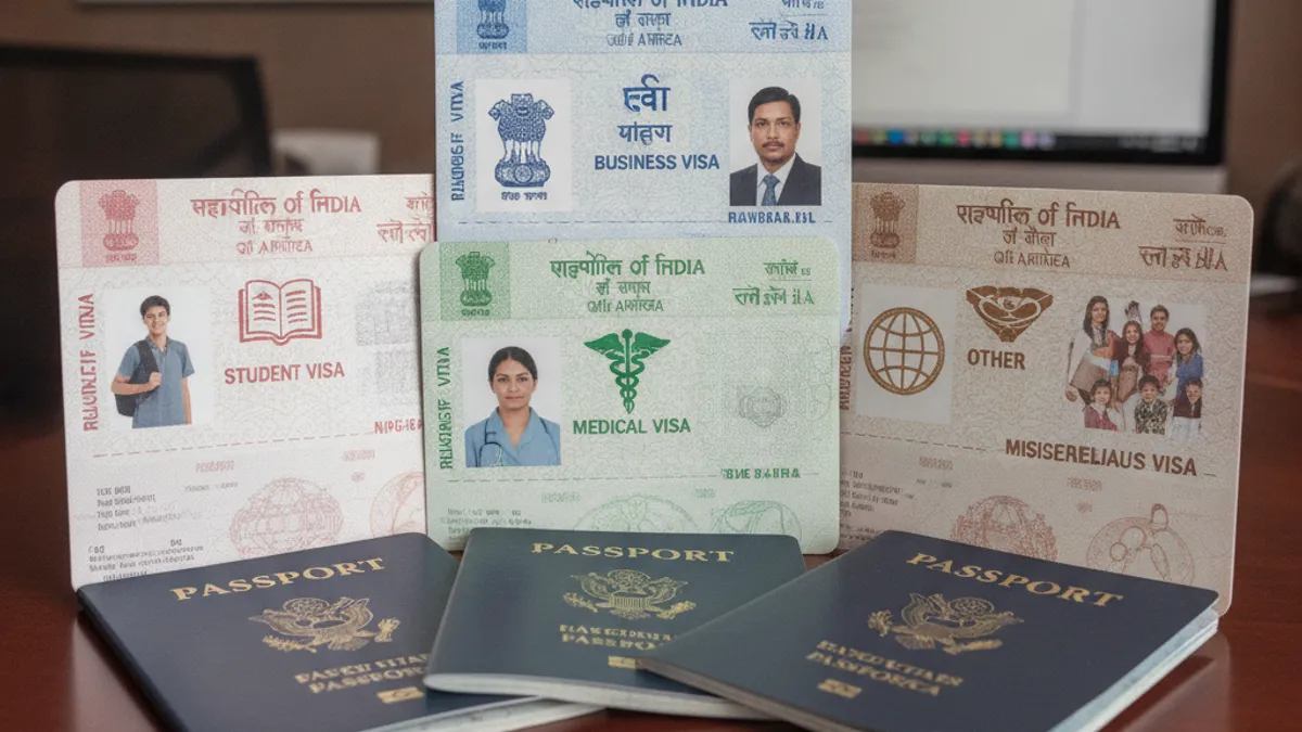 Business, Medical, Student, and Other Indian Visas