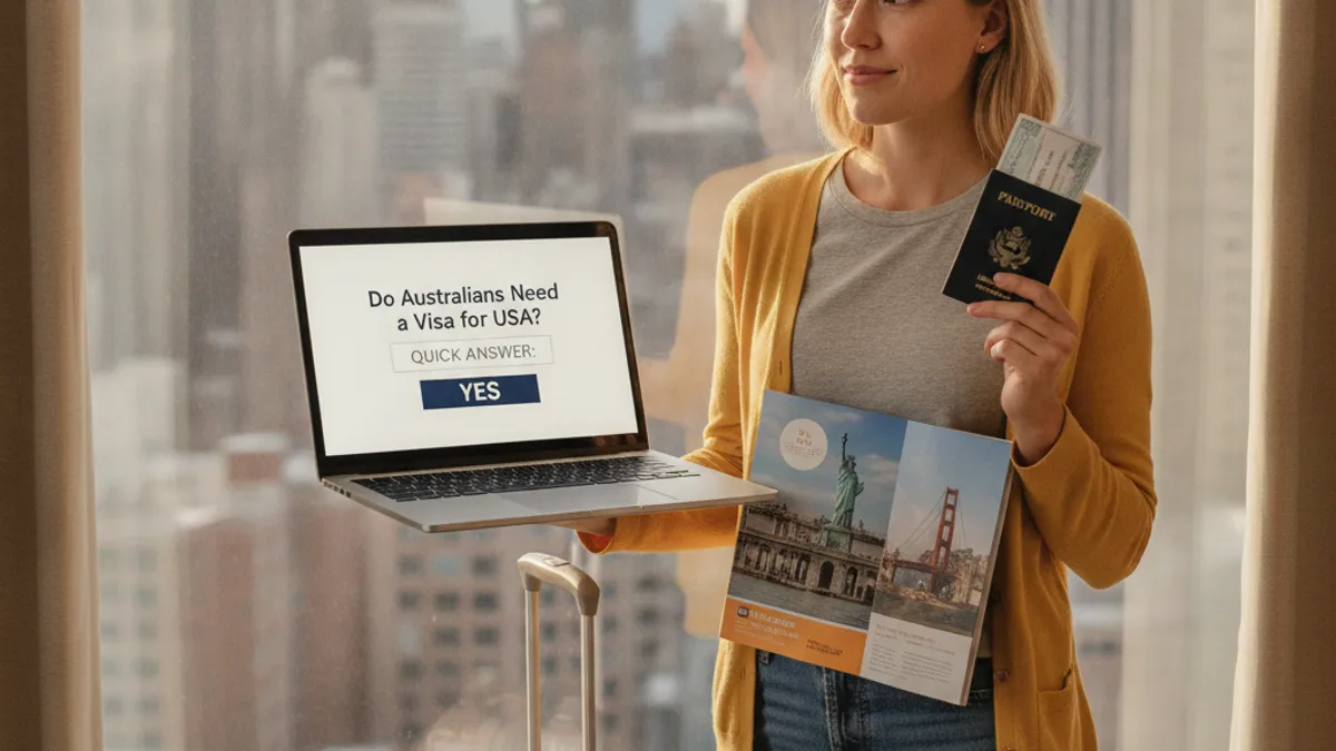 Do Australians Need a Visa for the USA? The Quick Answer
