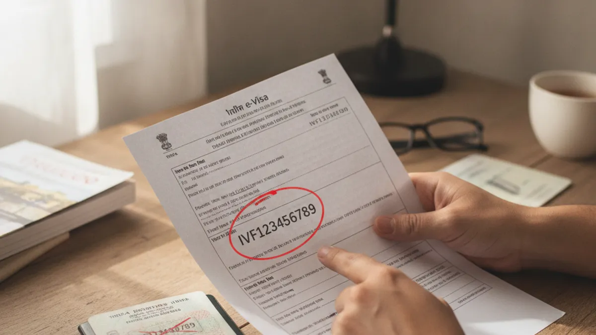 Finding Your Indian Visa Number: Where to Look