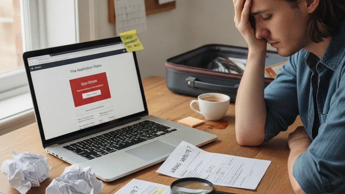 Mistakes to Avoid When Checking Your Visa Status