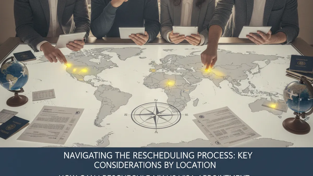 Navigating the Rescheduling Process: Key Considerations by Location