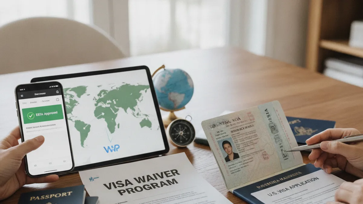 Navigating US Entry: Visa Waiver Program vs. Full Visa