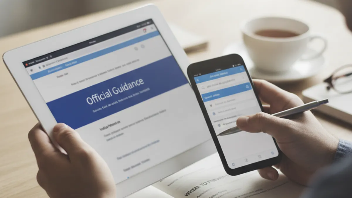 Official Guidance: Where to Find What You Need