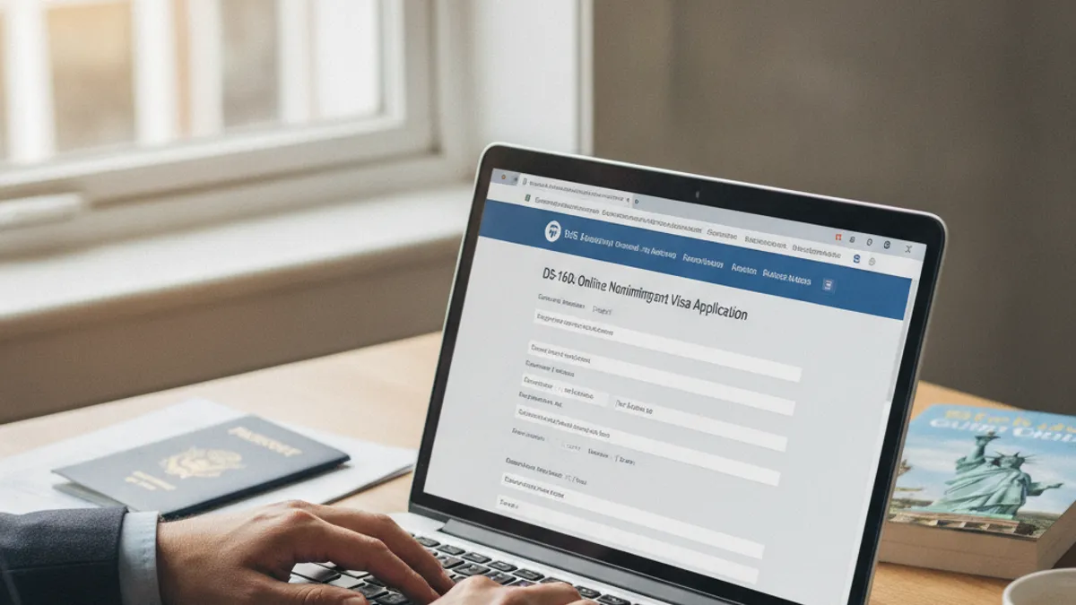 Step 2: The Core Application - Filling Out the DS-160 Form