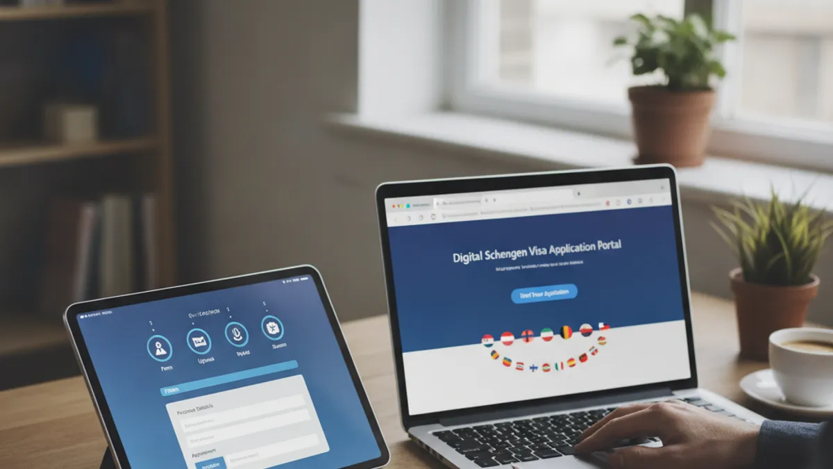 STEP-BY-STEP: Navigating the Digital Schengen Visa Application Workflow