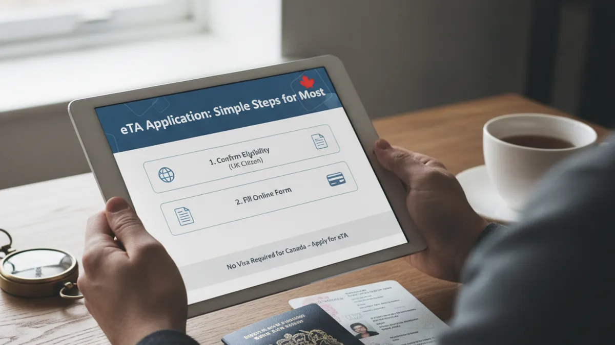 The eTA Application: Simple Steps for Most