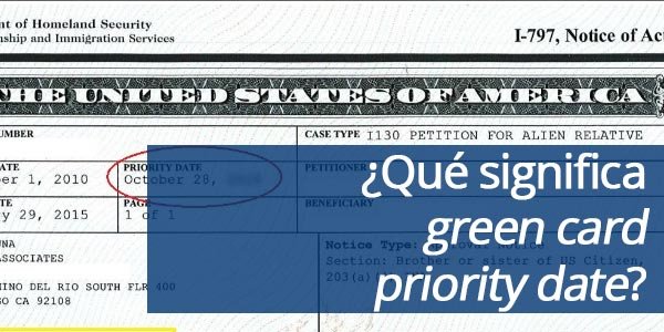 What Is The Current Priority Date For Green Card